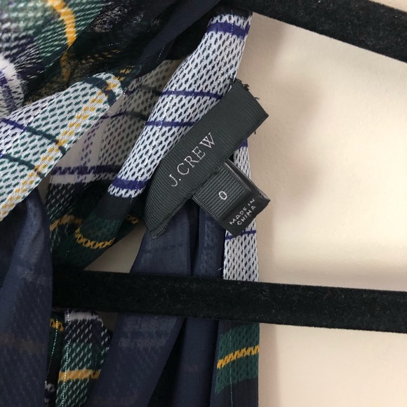 J. Crew tie neck top in Stewart plaid - Picture 5 of 7